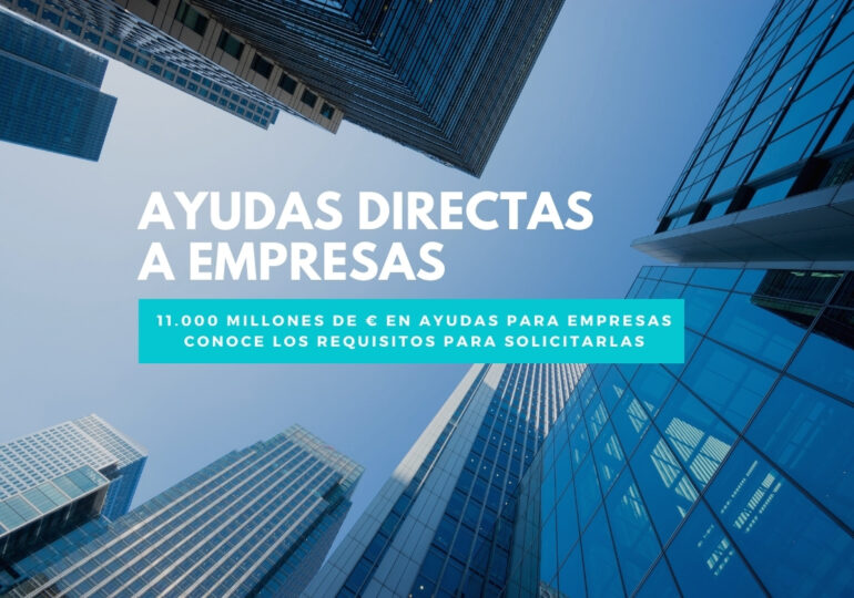 Ayudas directas empresas gobierno