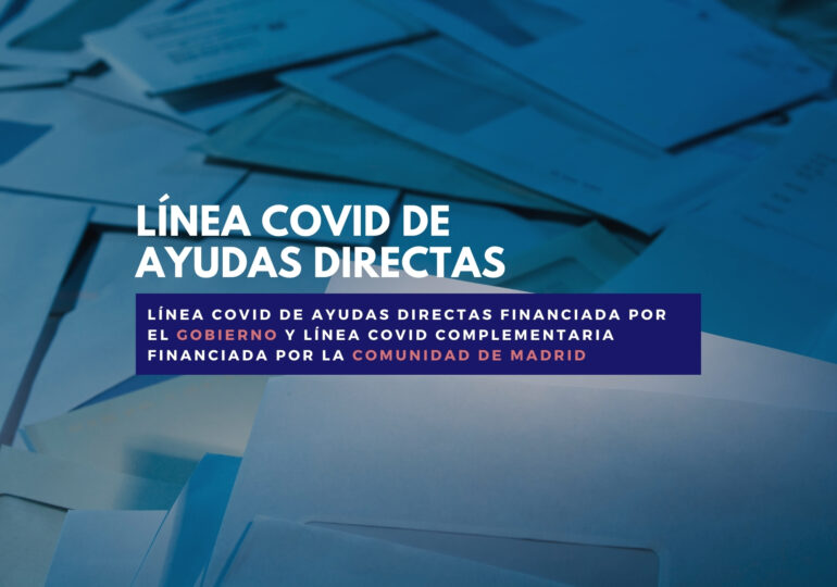 Línea Covid de AYUDAS EMPRESAS